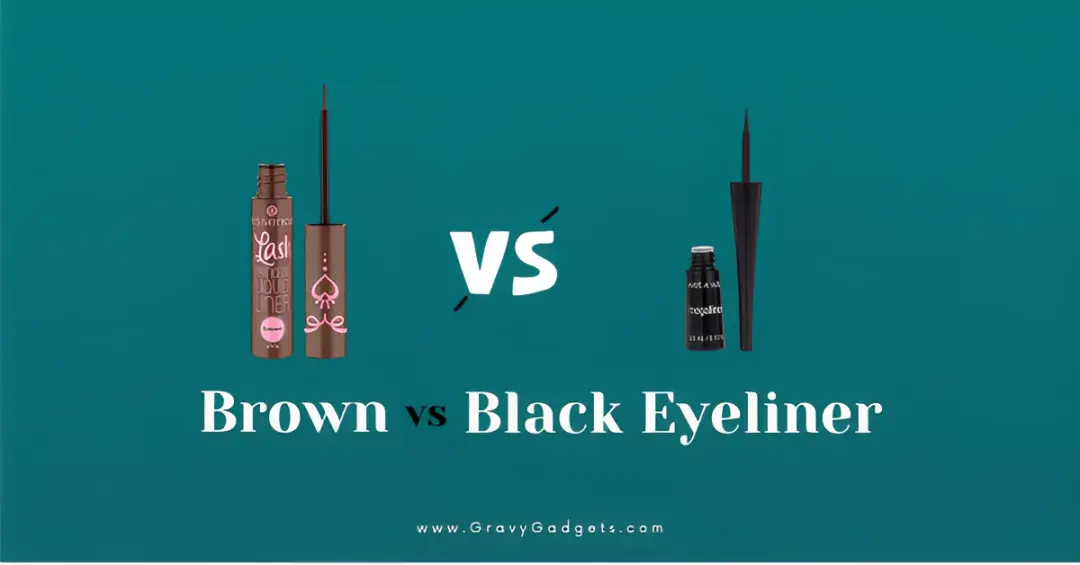 brown vs black eyeliner