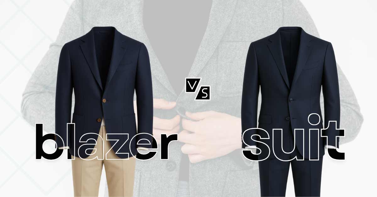 blazer vs suit