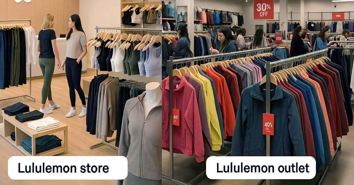 lululemon vs lululemon outlet
